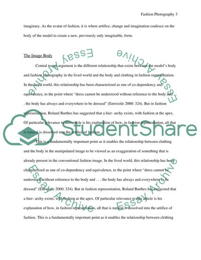 Body and Fashion Photography