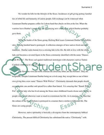 The Movie Dances With Wolves