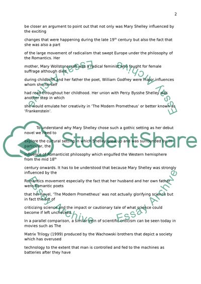 Mary Shelleys Frankenstein