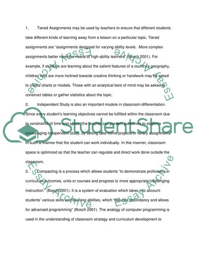 Analysis of Sequential Lesson Plans