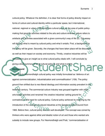 Importance of Cultural Industries in Contemporary Society