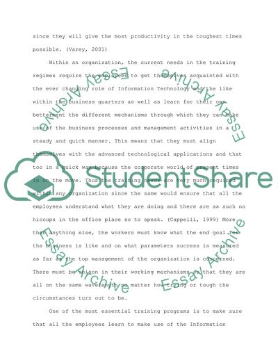 Completion of Work and Duties