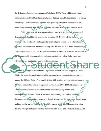 People in Religion: Dalai Lama