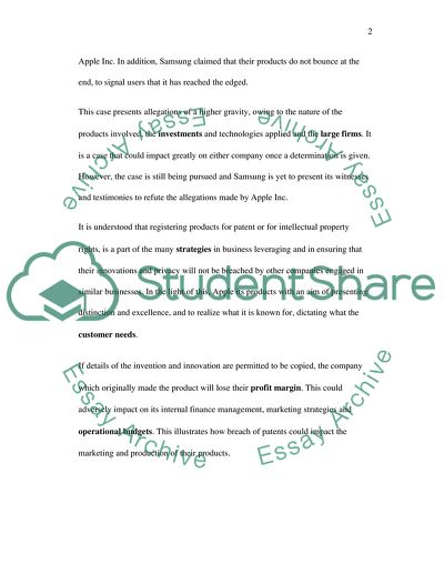 Apple Inc. and Samsung Electronics Co. Face off in Court