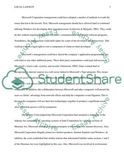 Dominant Position of Microsoft Corporation