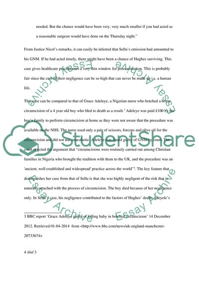 Gross Negligence Manslaughter in England and Wales