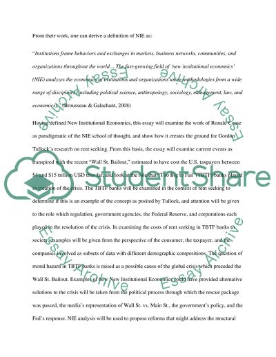 Solutions to Rent-Seeking