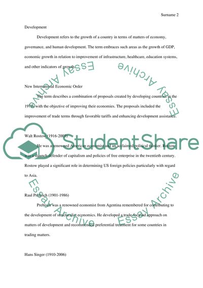 Politics of the Developing World