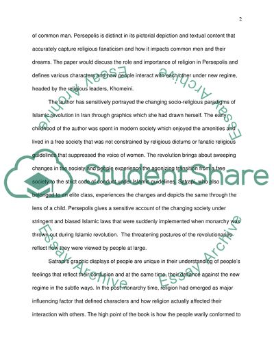 Importance of religion in Persepolis