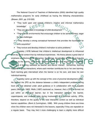 Program of The National Council of Teachers of Mathematics