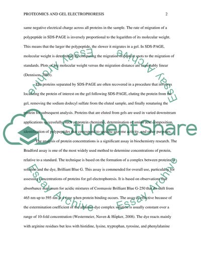 Protein Extraction and Gel Electrophoresis