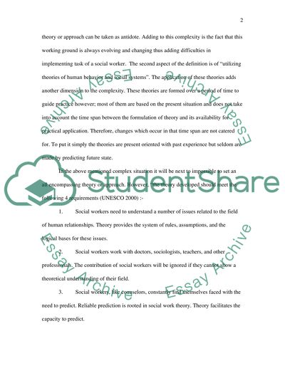 Social work simple terminology: complex realities