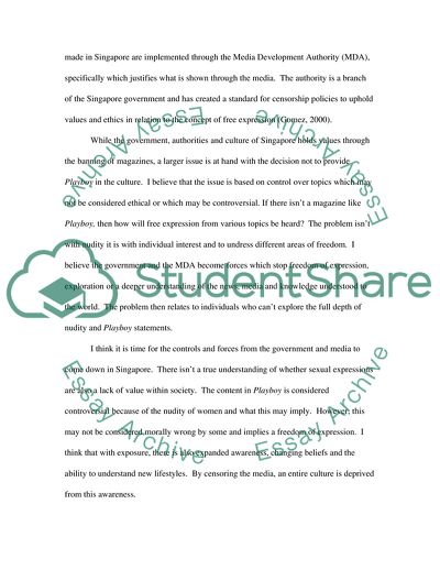 The Stance of Playboy in the Media