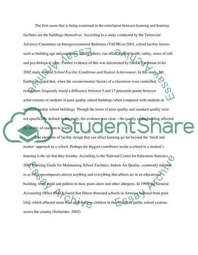 Facility Design and Learning