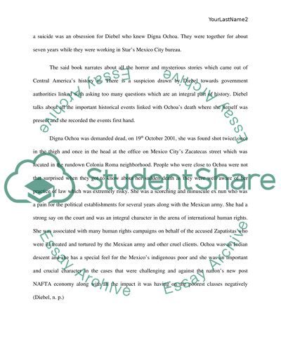 The Assassination of Digna Ochoa