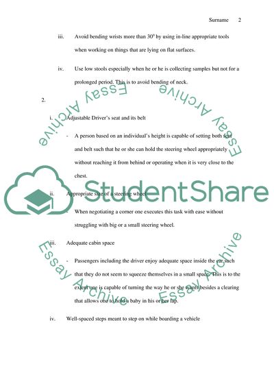 Human Factors and Ergonomics