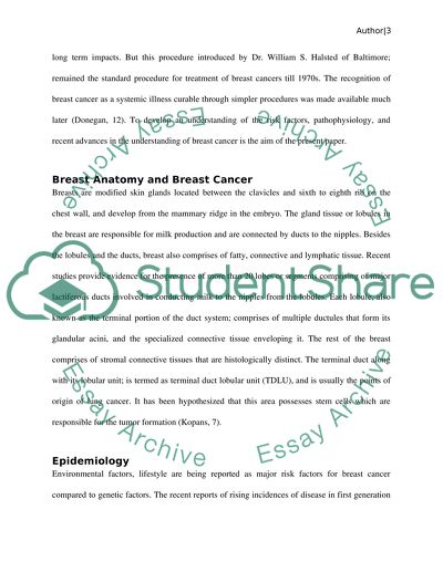 Is There a Light at the End of the Tunnel with Breast Cancer