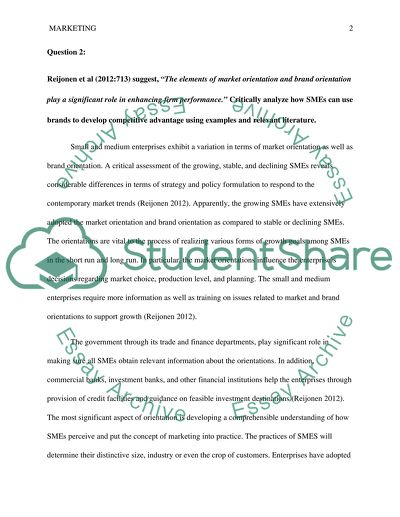 The Ways Of Competitive Advantage Development