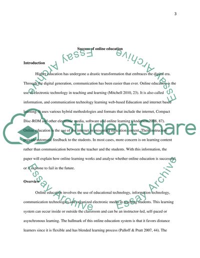 Is Online Education Proving to Be Successful