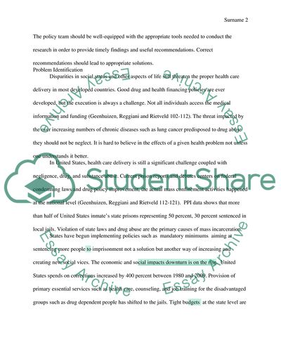 Drug Mass Incarceration in United States