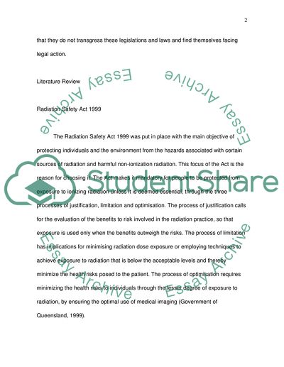 medical imaging literature review topics