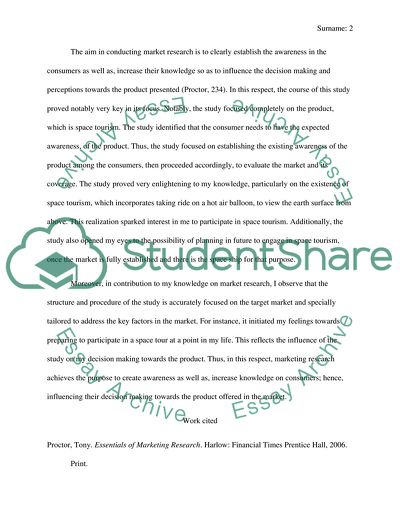 The Subject of Space Tourism