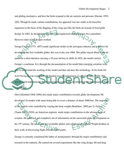 The Advancements in Glider Design