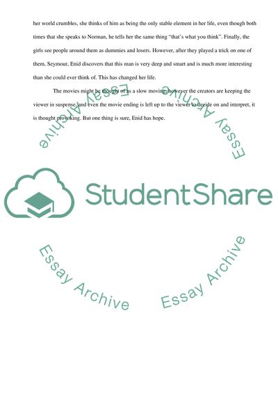 Ghost World FIlm Review