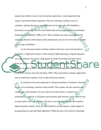 The Requirements of Special Education