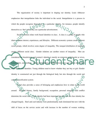 Uncertainty of Identity in Contemporary Society