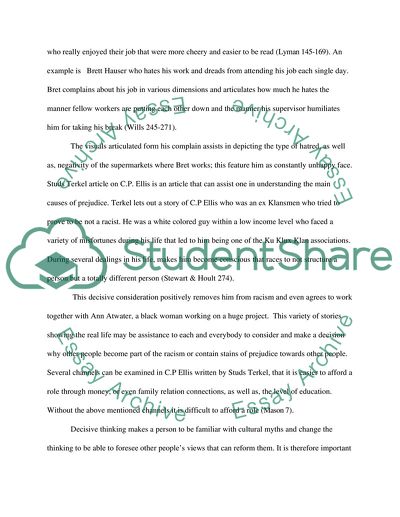 Prejudice Causes and Approach Theories