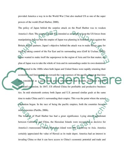 World War II - Attack on Pearl Harbor