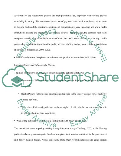 Florence Nightingale and Public Health Policy