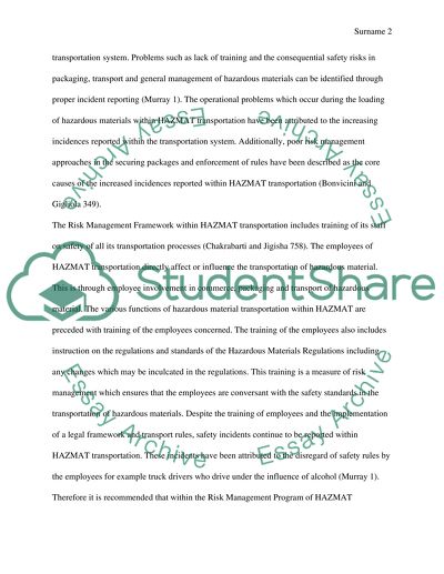 Analyzing Hazardous Material Transportation incidents and the attributing factors over the past decade