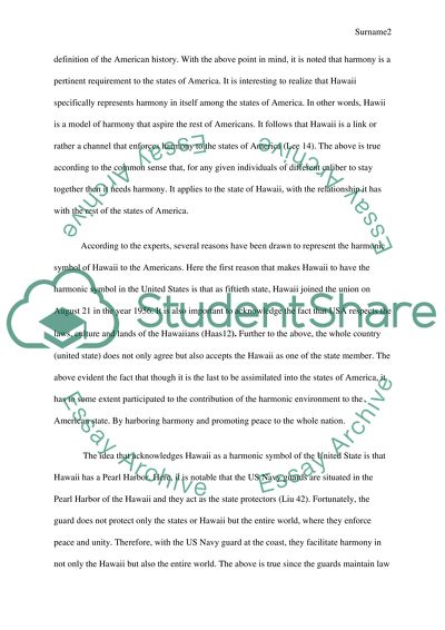 Racial Harmony throughout Hawaii