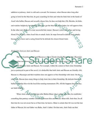 Kite Runner of Khaled Hosseini