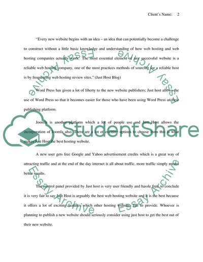 Web Site Publishing Process