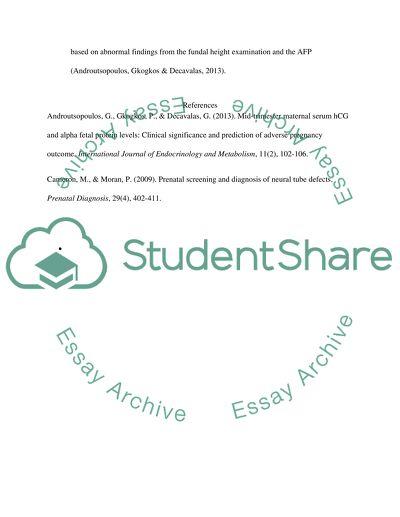 Return prenatal visit