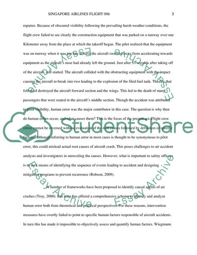 Singapore Airlines Flight 006