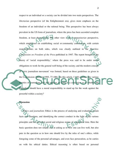 Journalism Should Not Be Just a Trade, It Should Be a Crusade