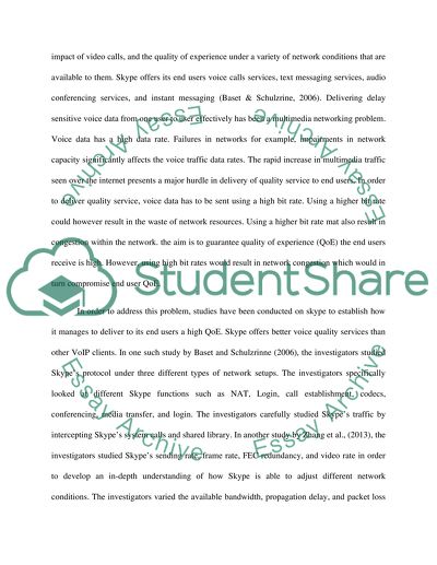 Delivering Quality End User Experience against Diminished Network Resources