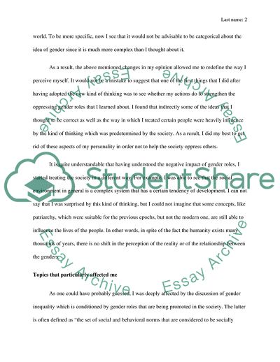 The Issue of Gender Inequality in Society