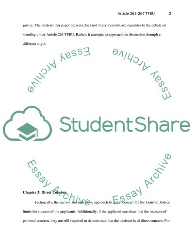 Actions for Annulment and the Development of Legal Protection in EU Courts