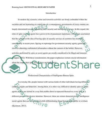 HS5500 FINAL RESEARCH PAPER