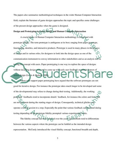 The Design, Prototype, and Evaluation of Games Played by Children