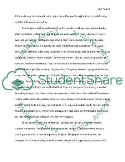 Relationship Conflict