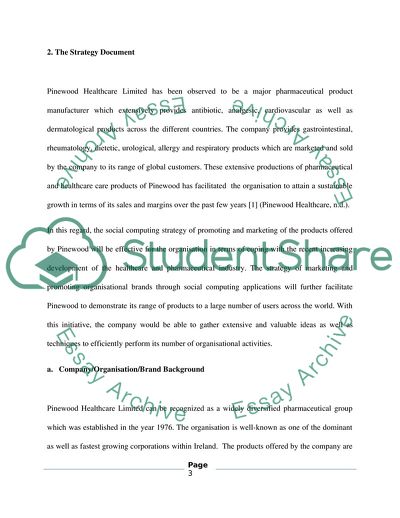 Pinewood Healthcare Limited - Social Computing