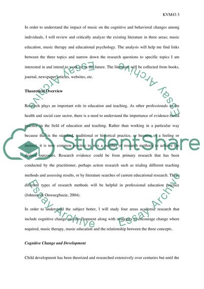 Music Education And Therapy