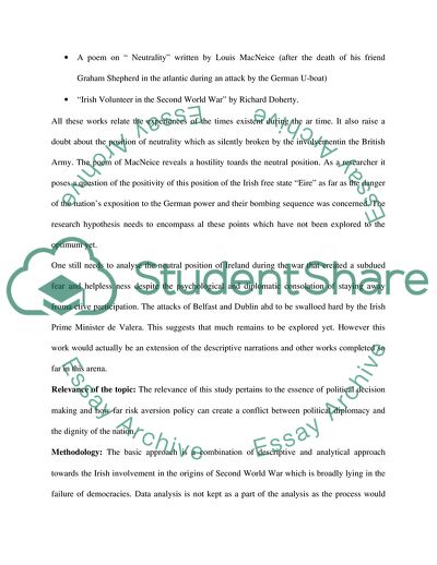 What Were the Perceived Origins of the Second World War in Northern Ireland