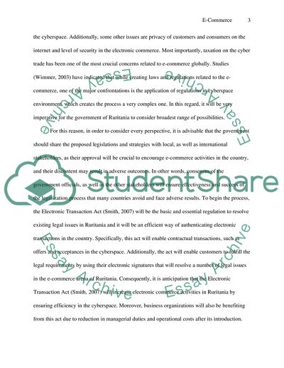 The Growth of E-Commerce